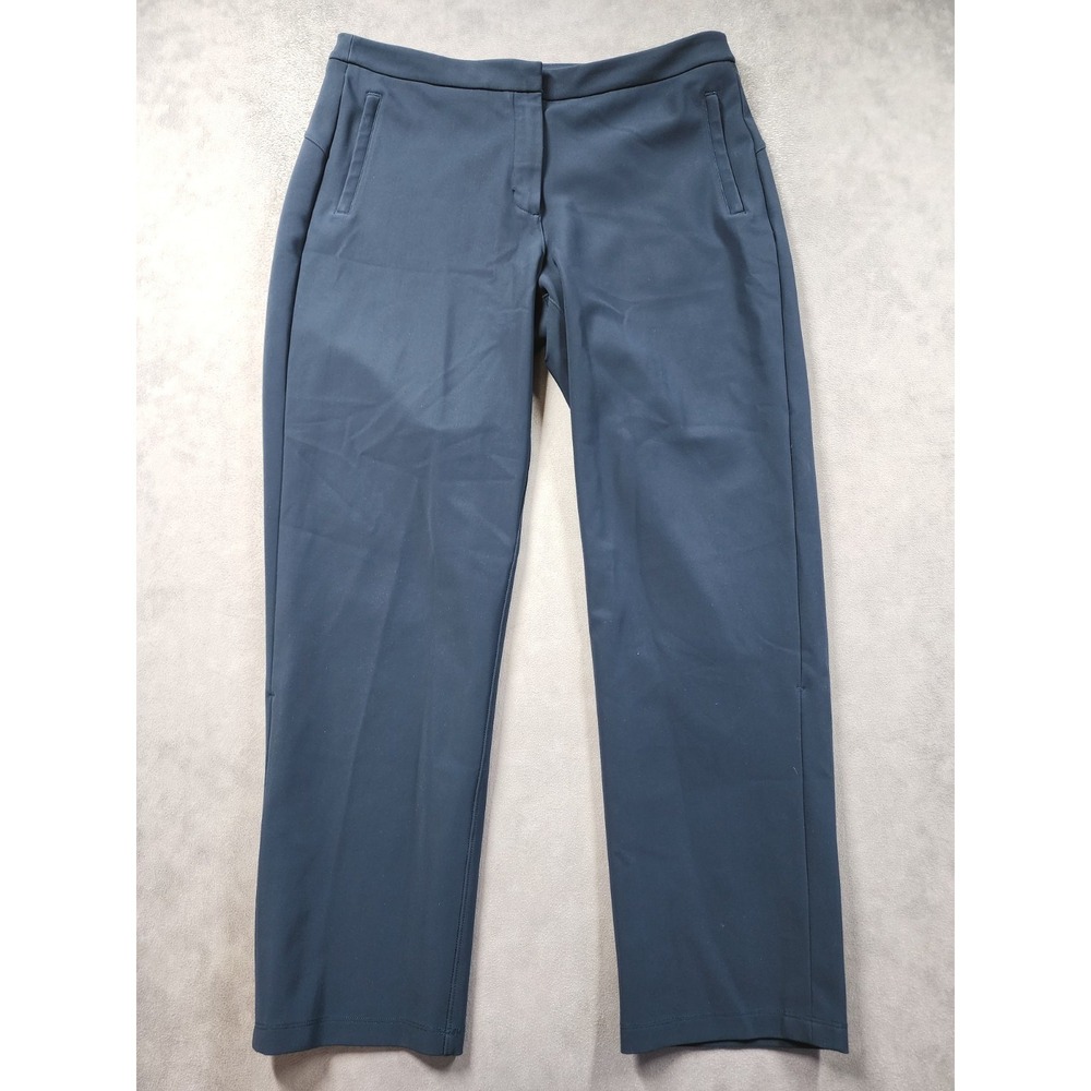 Lululemon Here to There Pant 7/8 Length Trouser Women 6 Navy Blue